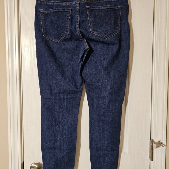 Old Navy Super Skinny Ankle Mid Rise Jeans 30x26 - Picture 8 of 10